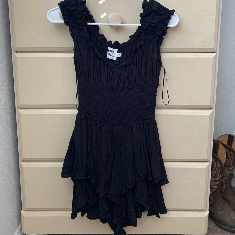 Princess Polly black romper